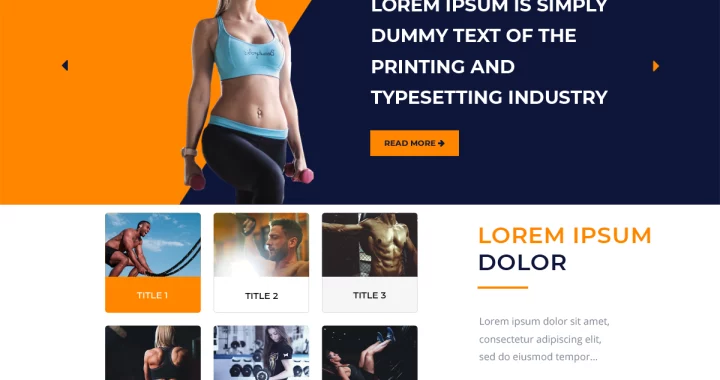 Best  Responsive Fitness WordPress Themes