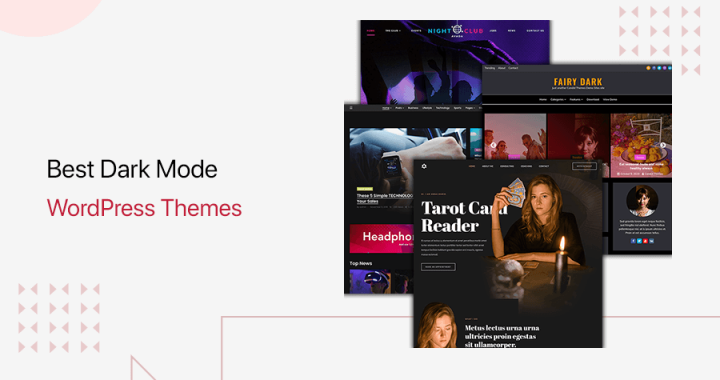 Dark WordPress Themes for your Site in 2025!